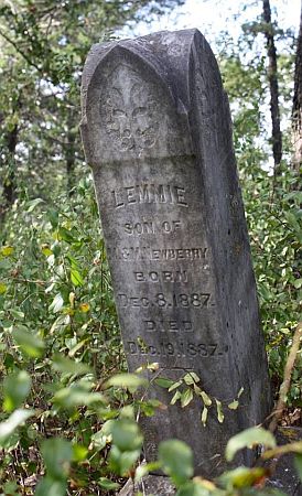 Lemmie Newberry gravestone