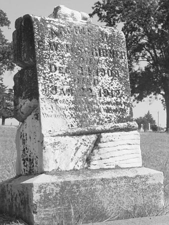 Archie W Scribner gravestone