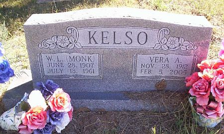 Kelso gravestone