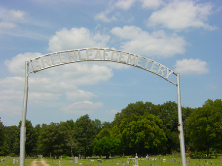 cemetery name sign