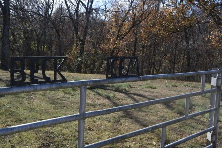 beck cemetery gate