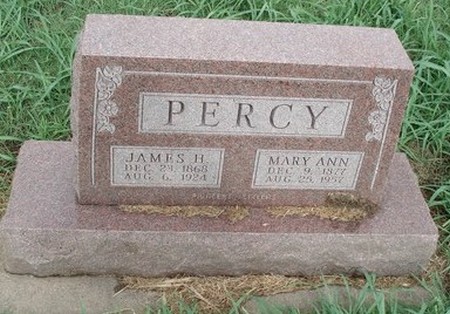 James H Mary Ann Percy