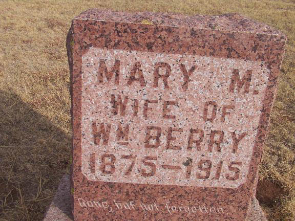  Mary M  Fullerton  Berry
