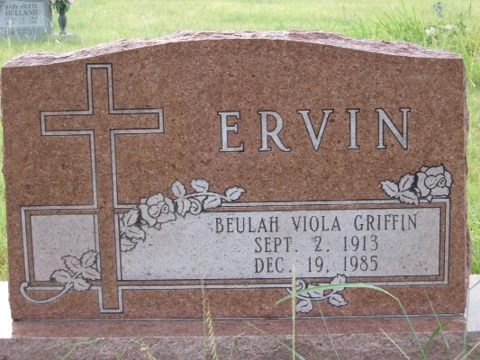 Beulah Viola Griffin Ervin