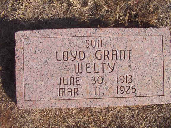 Lloyd Grant Welty